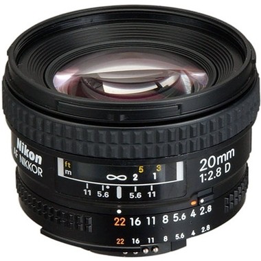 Nikon - AF NIKKOR 20mm f/2.8D